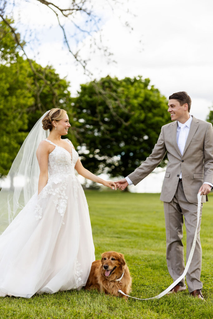 Ways to include dog in your wedding, lancaster pa wedding, the barn at silverstone