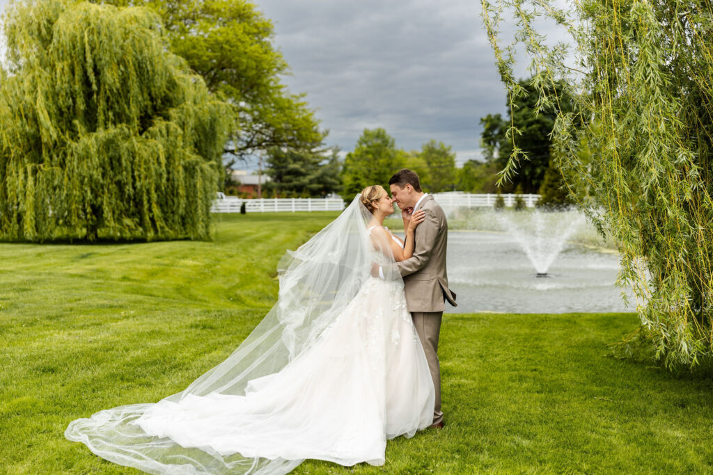 wedding portraits at the barn at silverstone in lancaster pa