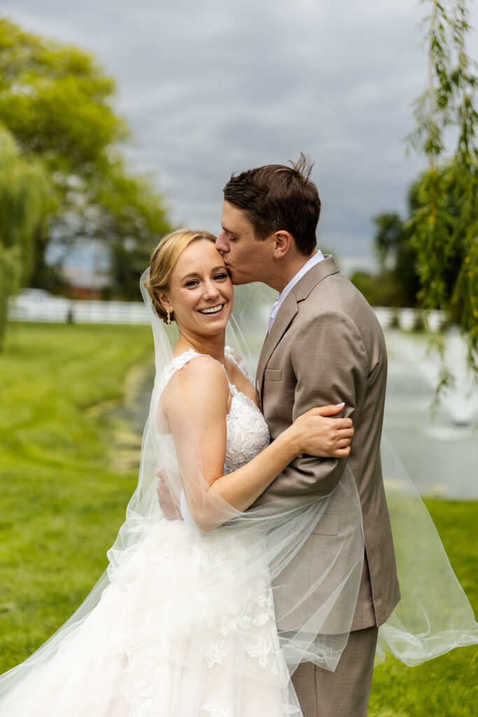 wedding portraits at the barn at silverstone in lancaster pa