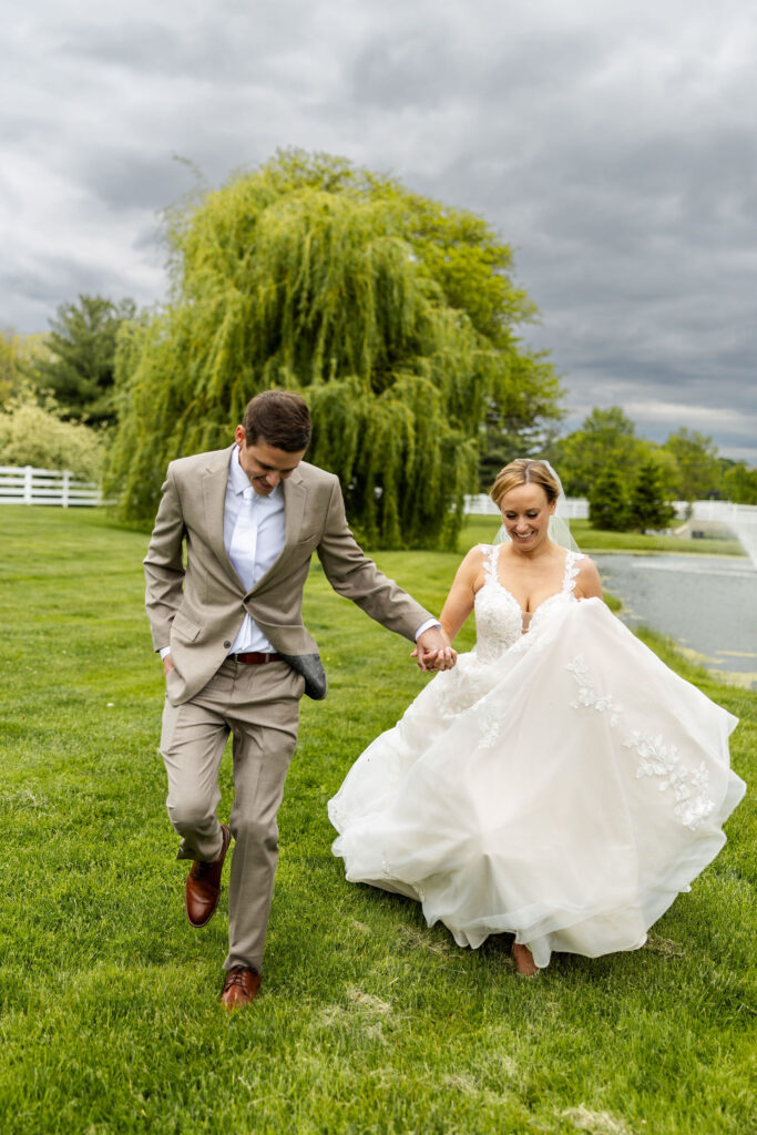 wedding portraits at the barn at silverstone in lancaster pa