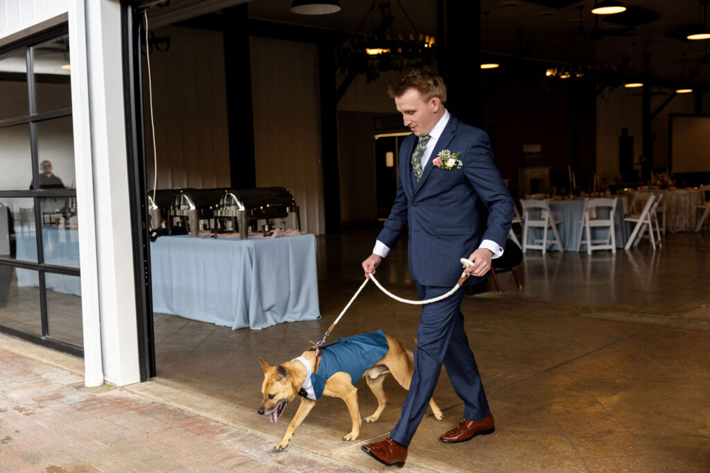 Ways to include dog in your wedding, lancaster pa wedding, ironspire complex